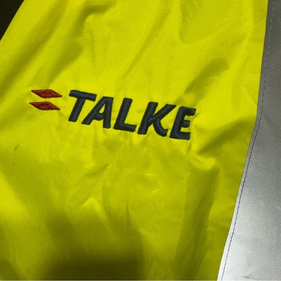 Portwest Neon Yellow & Gray Reflective stripes High Visibility Rain Jacket 3XL - Picture 17 of 17